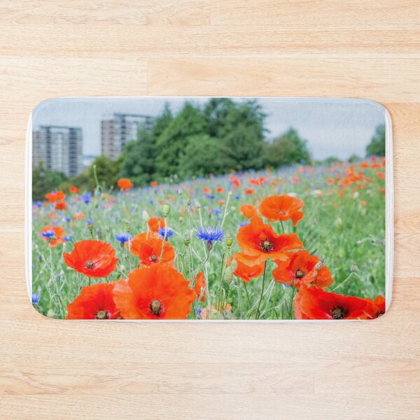 Item preview, Urban poppies and cornflowers designed and sold by Beverley Goodwin.
