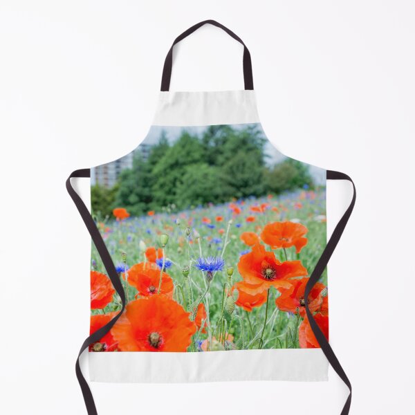 Item preview, Urban poppies and cornflowers designed and sold by Beverley Goodwin.