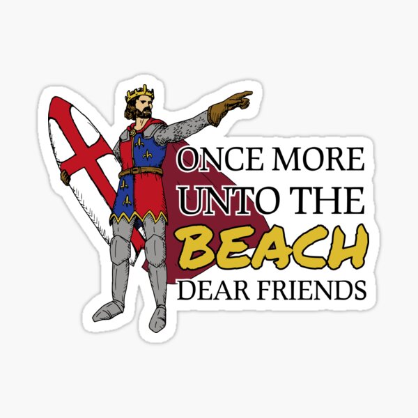 Item preview, Once More Unto The Beach designed and sold by mcanterb.