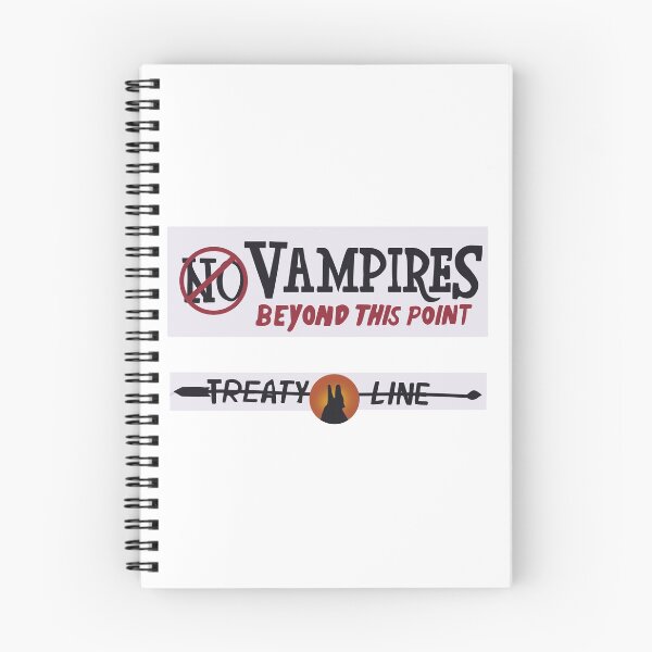 Item preview, Twilight treaty line sign in Forks stickers designed and sold by ArtsyShachar.