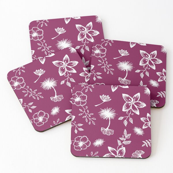 Item preview, floral sketches designed and sold by Roshah.