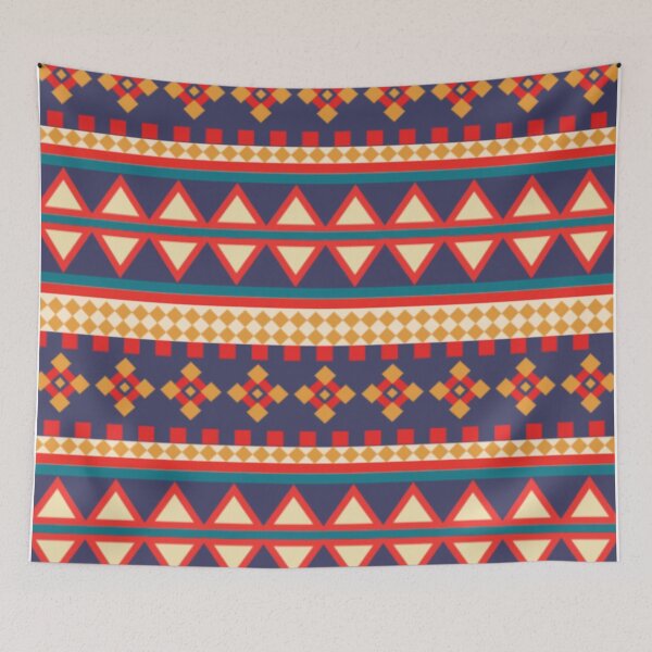 Item preview, Colorful Mexican stripe pattern designed and sold by Sunny-World.