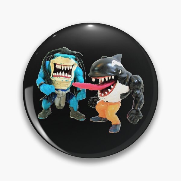 Item preview, Rox and Moby Lick, Street Sharks Action Figures designed and sold by ZapWow.