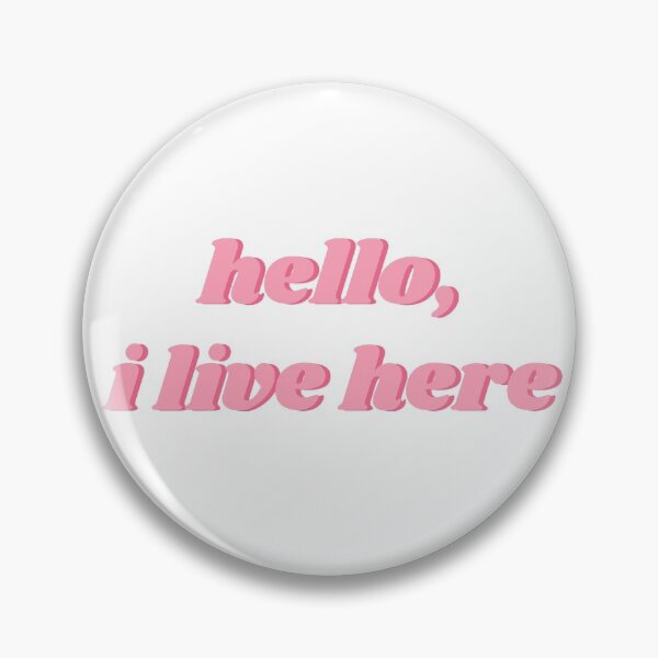 Item preview, Hello, I Live Here - SATC movie quote designed and sold by isobelcough.