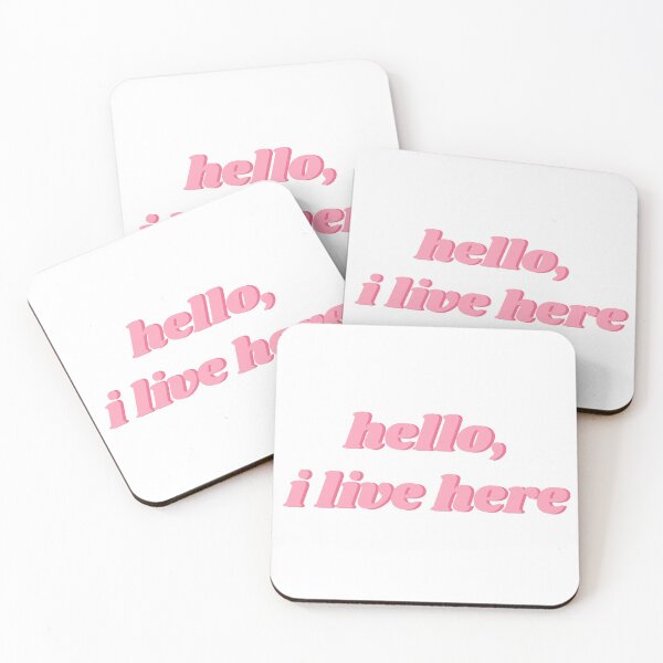 Item preview, Hello, I Live Here - SATC movie quote designed and sold by isobelcough.