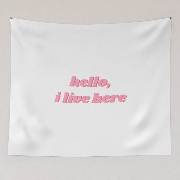 Item preview, Hello, I Live Here - SATC movie quote designed and sold by isobelcough.