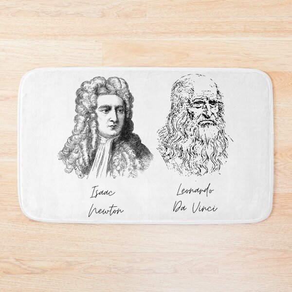 Item preview, isaac newton & leonardo da vinci designed and sold by Keanu Van lierop.