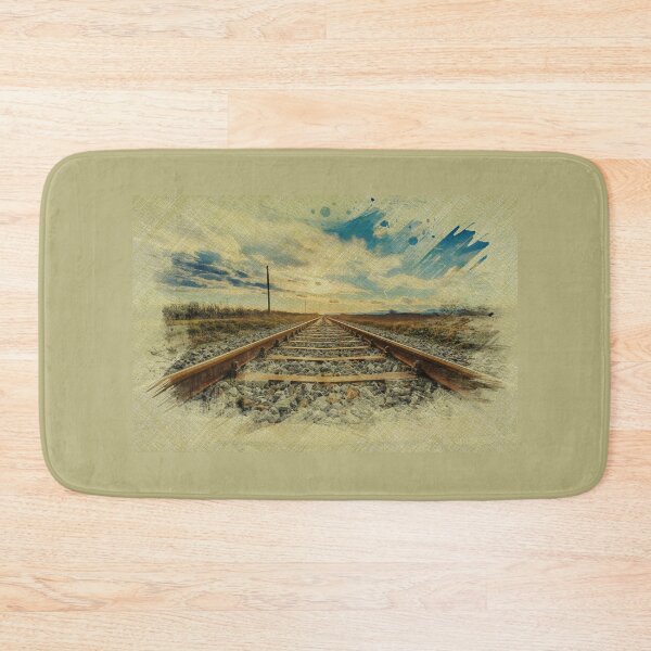 Item preview, Railway Track designed and sold by gooddesignart.