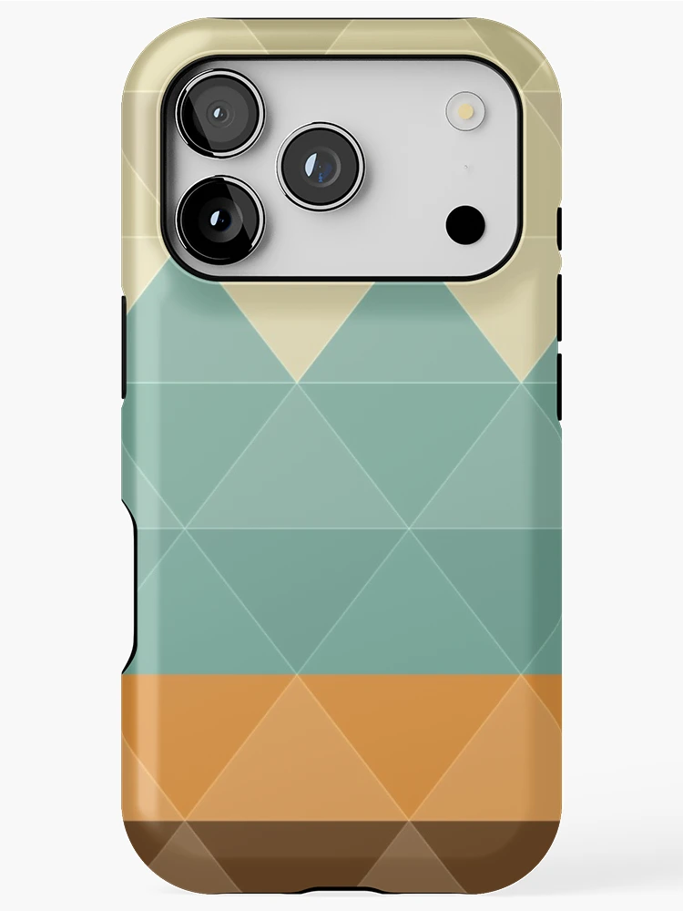 Thumbnail 1 of 4, iPhone Case, Triangular geometric pattern designed and sold by ExploreStore.