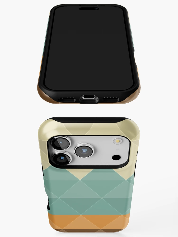 Thumbnail 3 of 4, iPhone Case, Triangular geometric pattern designed and sold by ExploreStore.