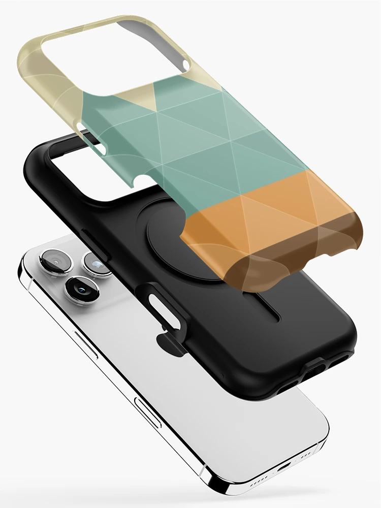 Thumbnail 2 of 4, iPhone Case, Triangular geometric pattern designed and sold by ExploreStore.