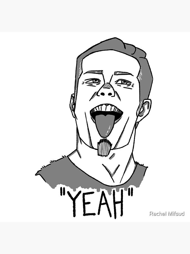 "James Hetfield Metallica "Yeah"" Sticker for Sale by rachelmifsud