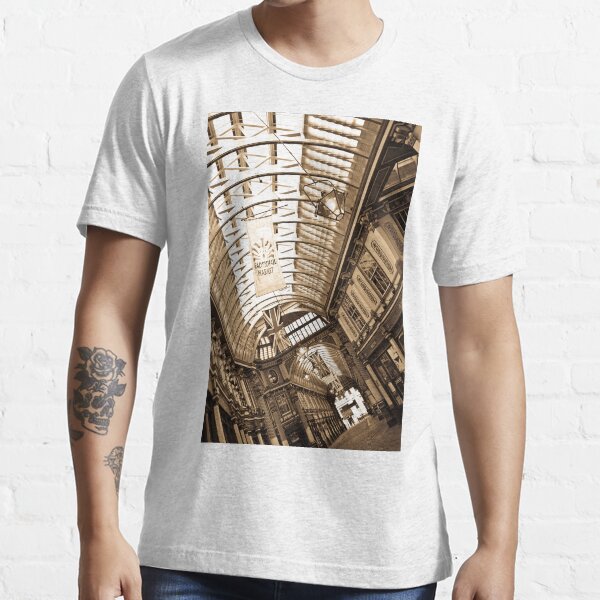 "Leadenhall Market London" Tshirt for Sale by Londonimages Redbubble british market t