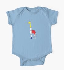 Art Giraffe- Neoplasticism One Piece - Short Sleeve