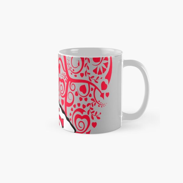 Heart kc mask Classic Mug