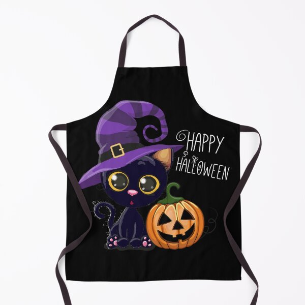 Item preview, Happy Halloween Black Cat designed and sold by lucidfrog.