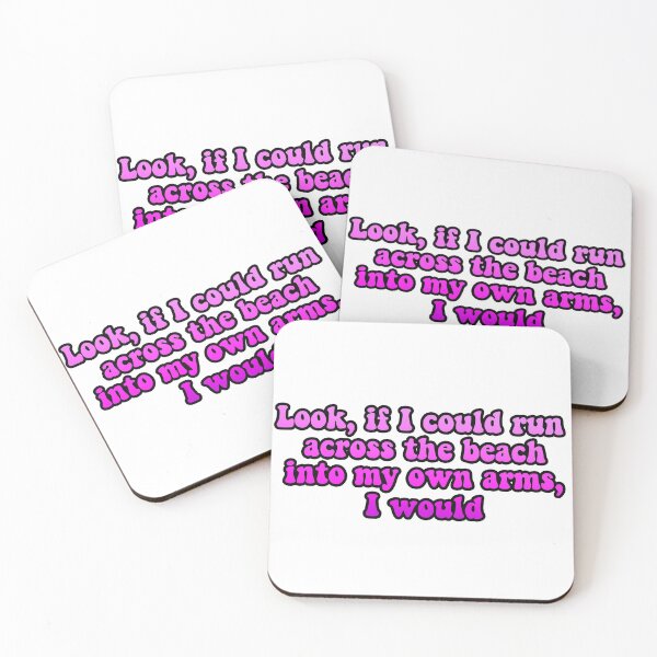Item preview, Jackie Burkhart "Look, if I could run across the beach into my own arms, I would" sticker designed and sold by daenyses.
