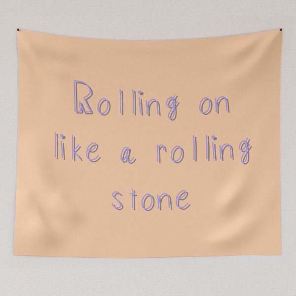 Item preview, Rolling on like a rolling stone designed and sold by Ahmira A.