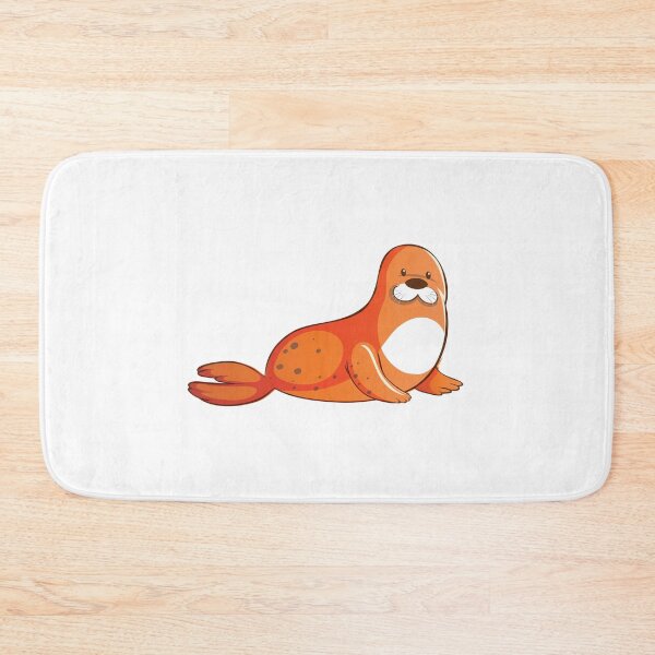 Item preview, Orange Sea Lion Design designed and sold by Puffoo.