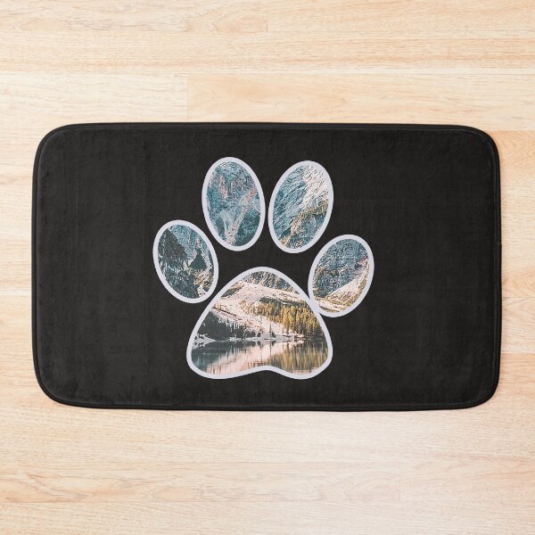Item preview, Beautiful Hill Scenery Dog Paw designed and sold by YueHeng Creates ⭐⭐⭐⭐⭐.