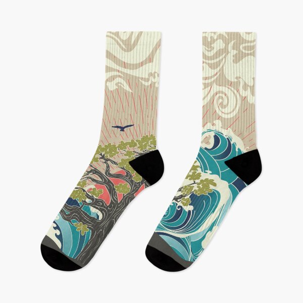Item preview, Sunset sea and Baobab tree  designed and sold by AnnArtshock.