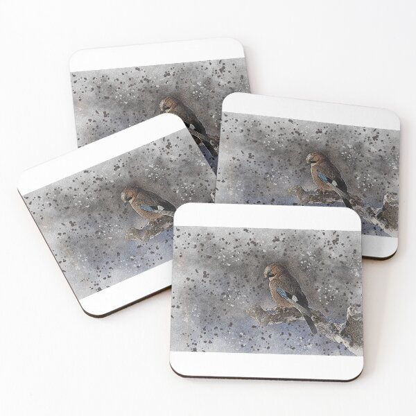 Item preview, Jay en una rama designed and sold by Ignipae.