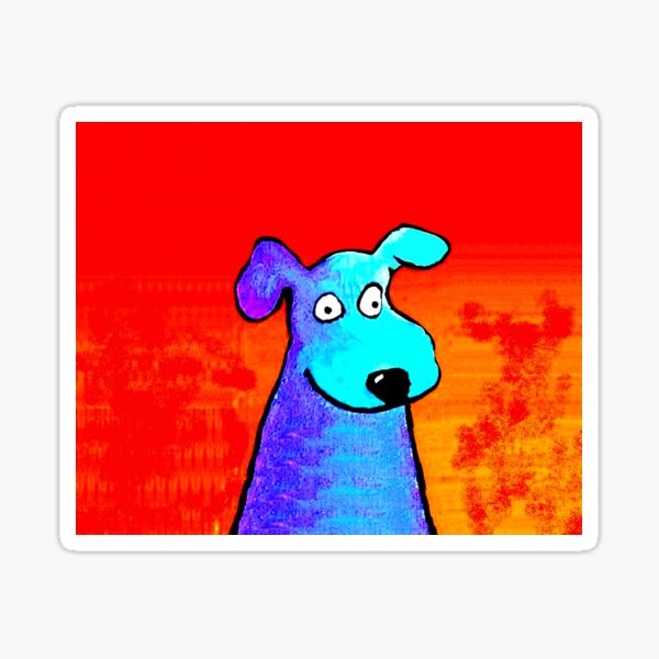 HOOZA GOOD DOG? Sticker