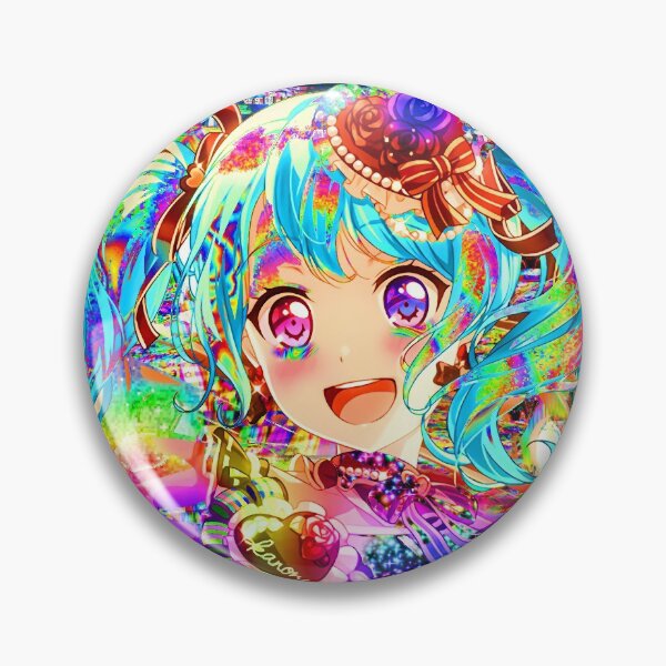 "Hatsune Miku Glitchcore" Pin for Sale by cinlali | Redbubble
