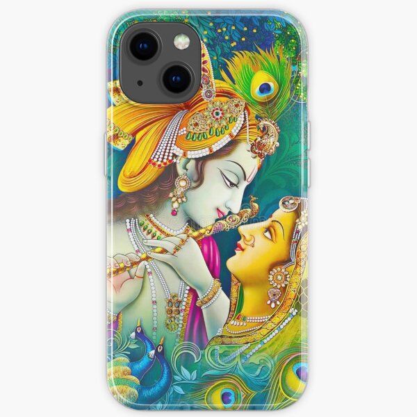 LORD KRISHNA AND RADHA iPhone Soft Case