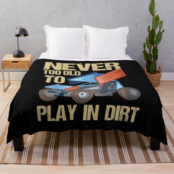Item preview, Dirt Track - Never Too Old To Play In Dirt designed and sold by Sandra78.