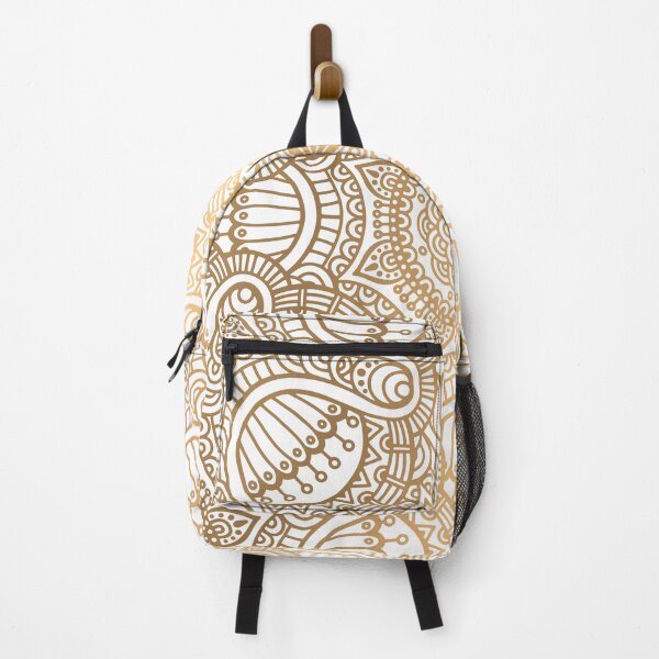 Item preview, Gold Ethnic Pattern With Mandalas designed and sold by Vic Torys ☆.