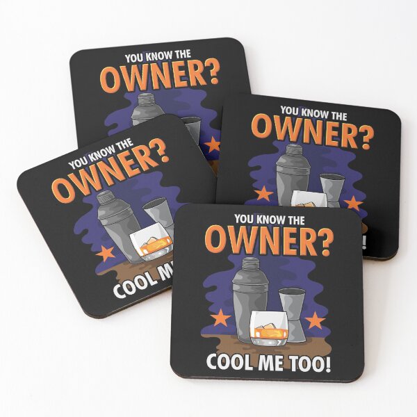 Item preview, You Know The Owner Cool Me Too! - Bartender Gift designed and sold by Sandra78.