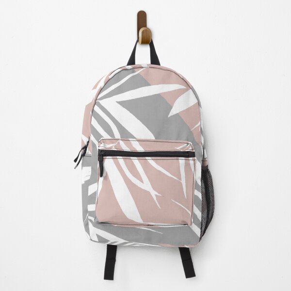 Item preview, Envelop leaves decor grey pink white designed and sold by PrintedDreams.