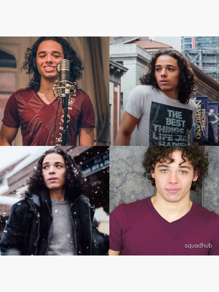 Anthony Ramos Collage Greeting Card