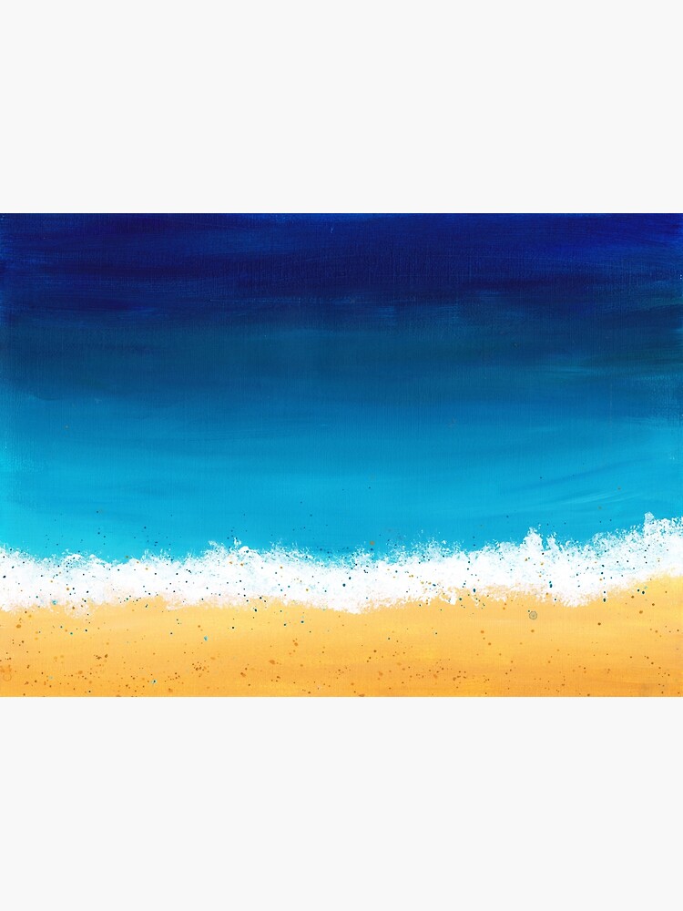 Thumbnail 3 of 3, Art Print, Seashore Three designed and sold by GillianAdams.