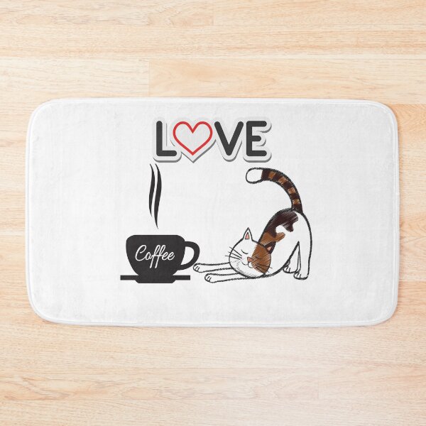 Item preview, coffee Love cat, love coffee , love , cat , love cat , coffe designed and sold by TimeOfTheFuture.