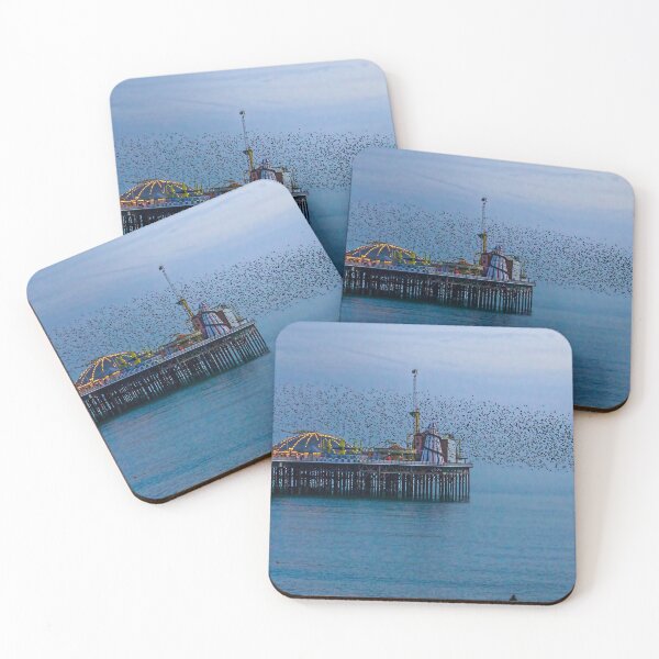 Item preview, The starling murmuration, Brighton Seafront, England designed and sold by Beverley Goodwin.
