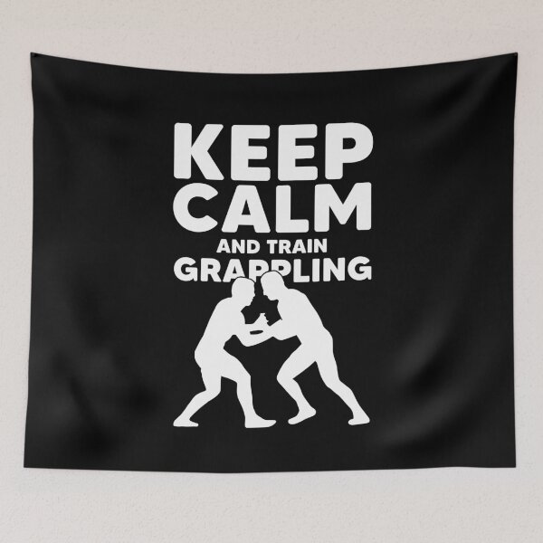 Item preview, Gift Idea Keep Calm And Practice Grappling designed and sold by Nessshirts.