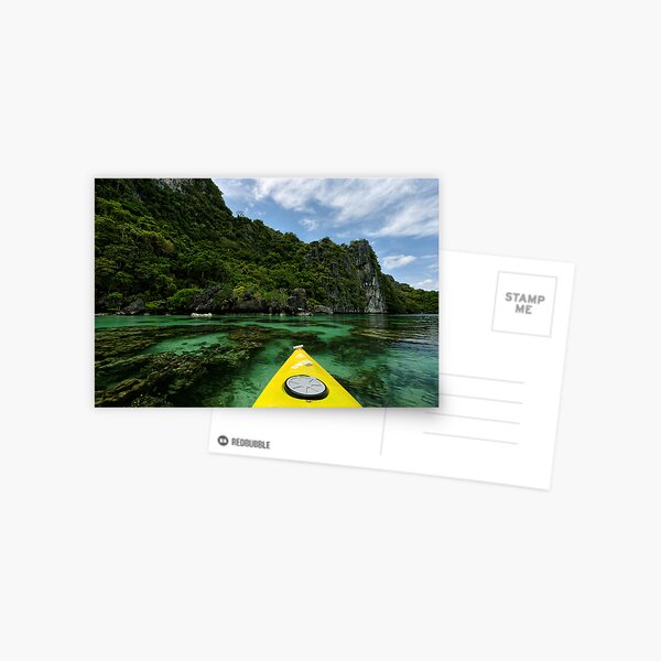 Miniloc Lagoons Postcard