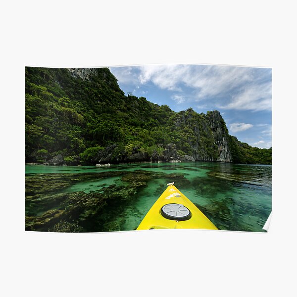 Miniloc Lagoons Poster