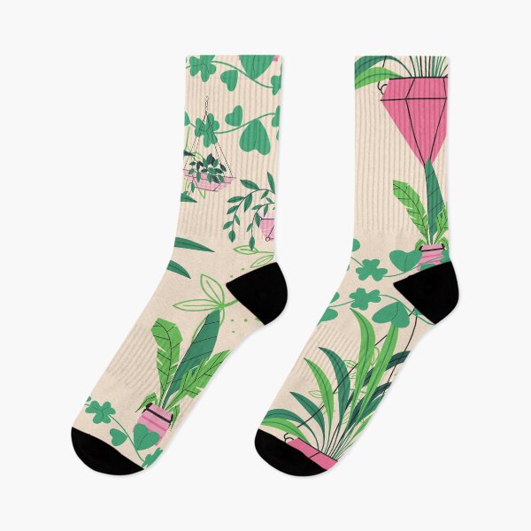 Item preview, plants garden illustration pink designed and sold by Cold Citrus.