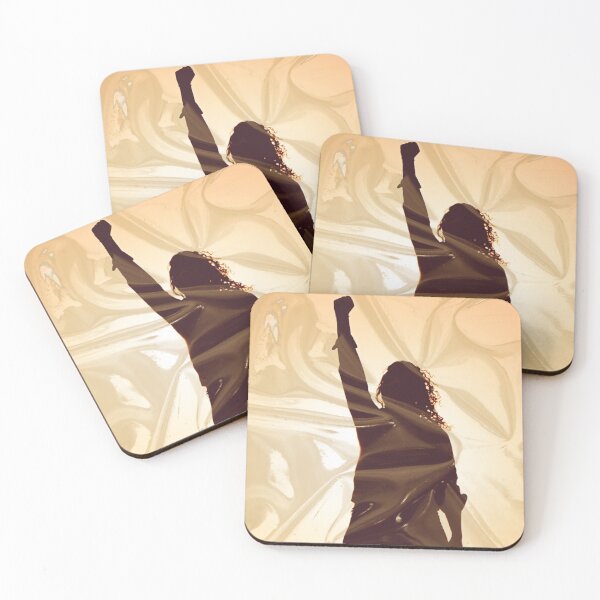 Item preview, Abstract Silhouette of Woman Holding Fist Up. Behind Plastic designed and sold by Joe-s.