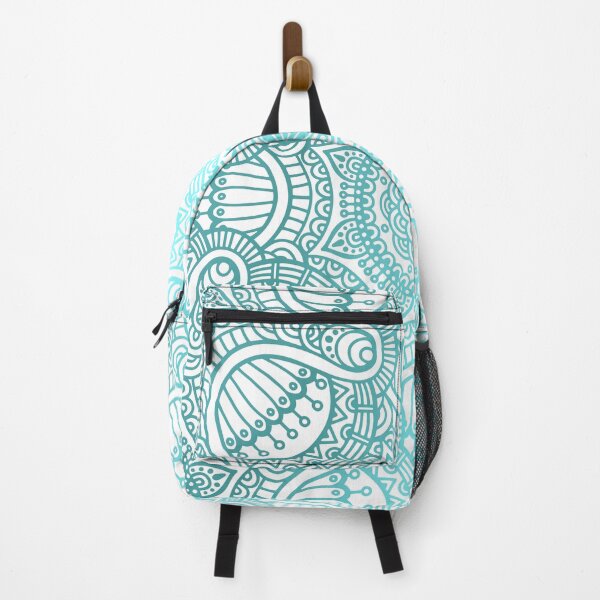 Item preview, Turquoise Ethnic Pattern With Mandalas designed and sold by Vic Torys ☆.