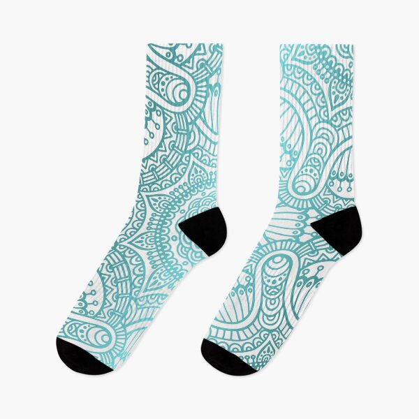 Item preview, Turquoise Ethnic Pattern With Mandalas designed and sold by Vic Torys ☆.