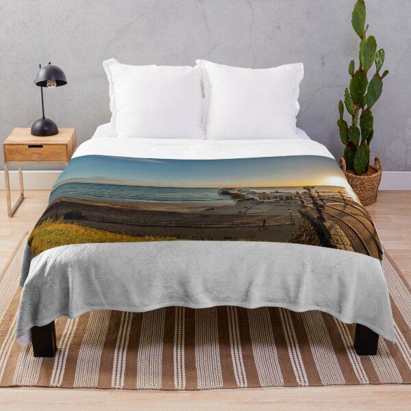 Item preview, Fish eye view of Cromer pier at sunrise from above designed and sold by yackers1.