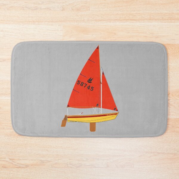 Item preview, Mirror Dinghy 58745 'Reflection' designed and sold by RedBubbleBath.