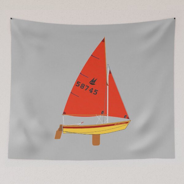 Item preview, Mirror Dinghy 58745 'Reflection' designed and sold by RedBubbleBath.