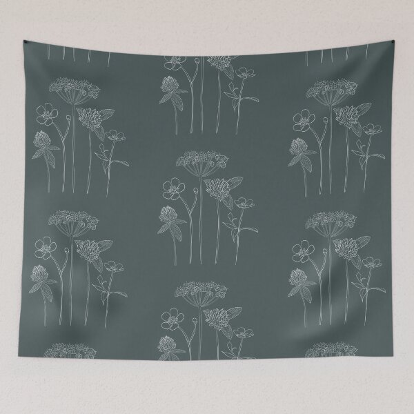 Item preview, Handrawn wild flowers designed and sold by EngineerGoC.