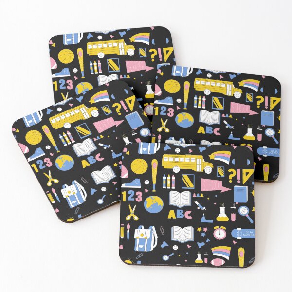 Item preview, School Book Element Pattern Spiral Notebook designed and sold by Marstore.