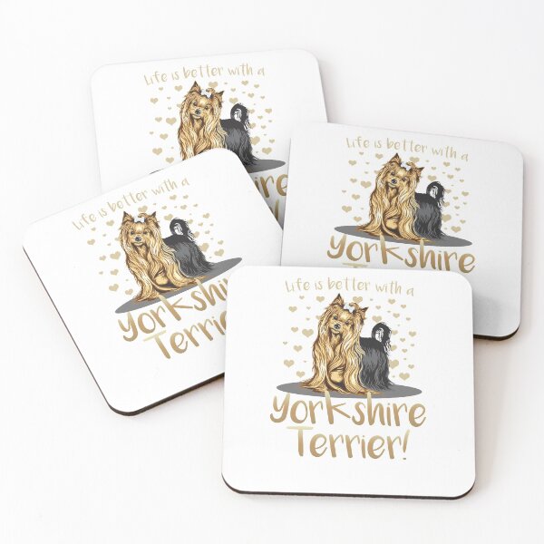 Item preview, Life is Better with a Yorkshire Terrier! Especially for Yorkie Dog Lovers! designed and sold by rs-designs.